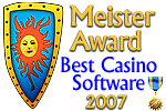 Casinomeister Best Software Award