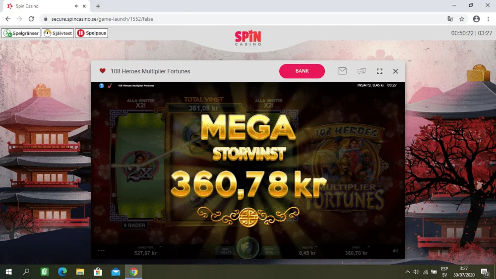 108 Heroes-Spin Casino-July 2020.webp