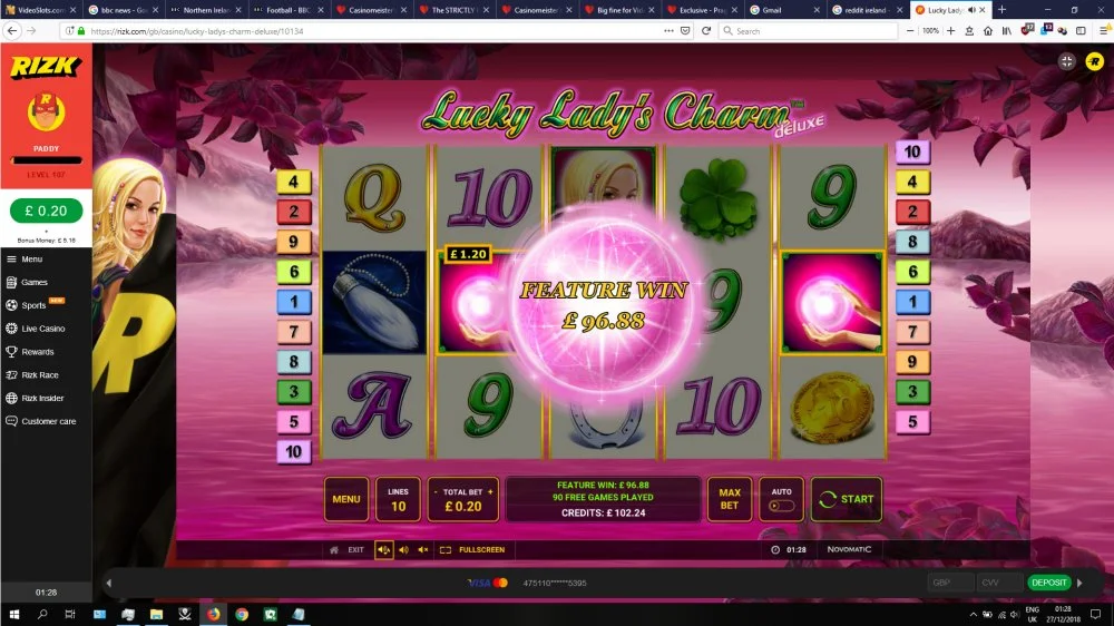 485x - Lucky Ladies Charm Deluxe - Rizk.webp