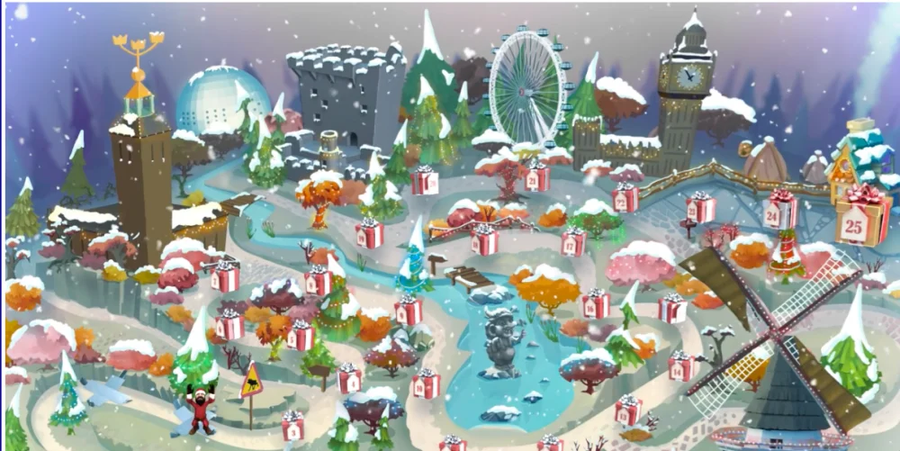 All British Casino Christmas calendar.webp