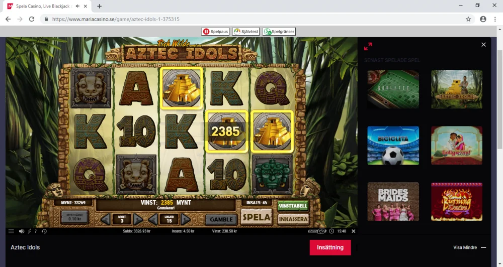 Aztec Idols - Maria Casino-March 2019.webp