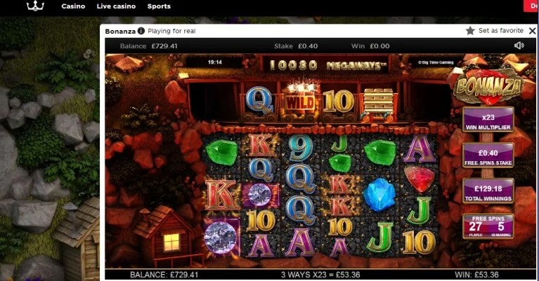 bonanzaroyalpanda3OAKofdiamondsat23x133.4xbet.webp