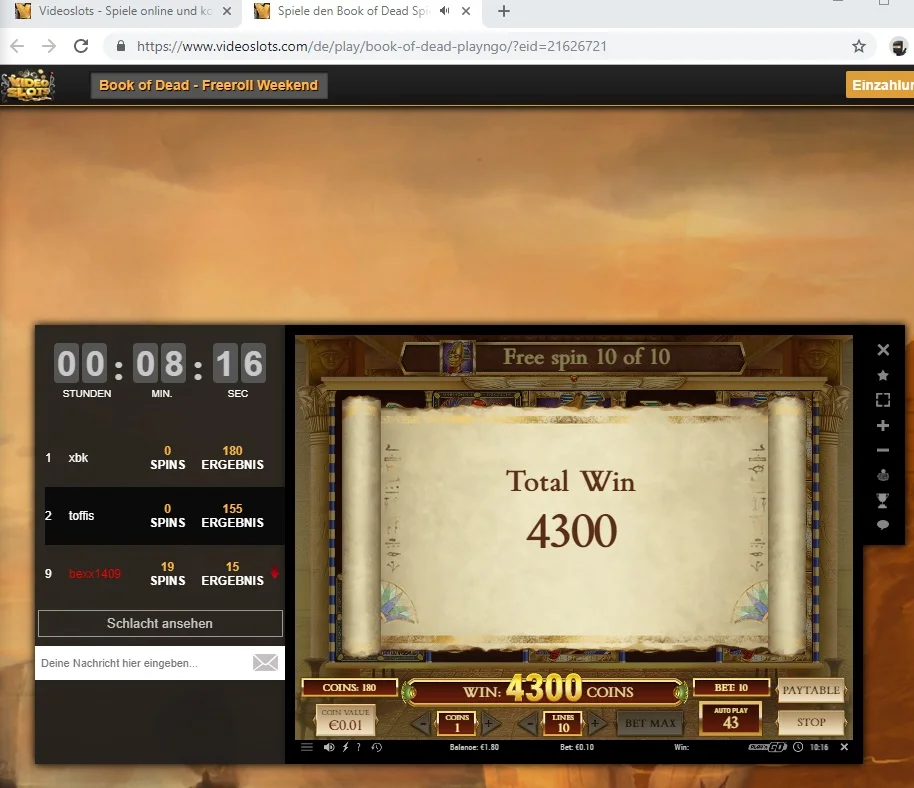 Book of Dead Battle Weekend 430x.webp
