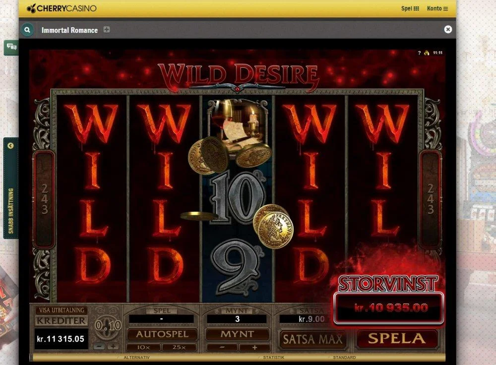 Cherrycasino - Immortal Romance - Wild Desire 4 Wilds x1215.webp