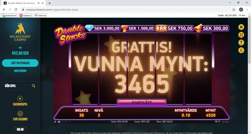 Double Stacks-No Account Casino-July 2020.webp