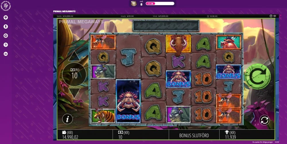 FrankandFred - Primal Megaways x1193 bonus finished win.webp