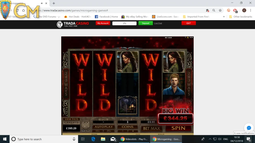 immortal Romance Slot winner by colinsunderland.webp