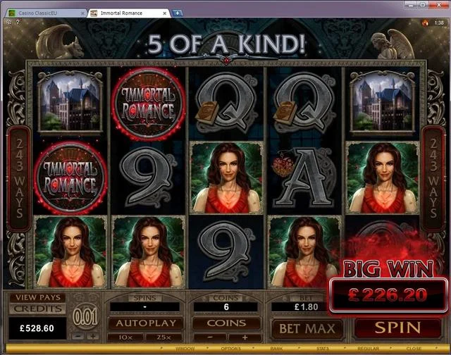 Inmortal Romance Slot Winner by Nicola - Sept 2018.webp