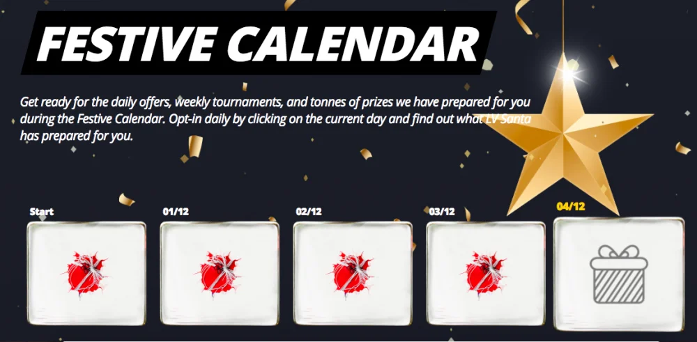 LVBET Christmas Calendar.webp