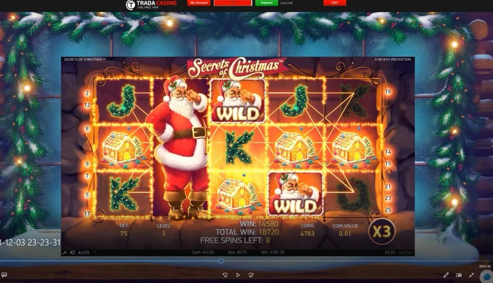 monster hit in free spins feature secret of Christmas.webp