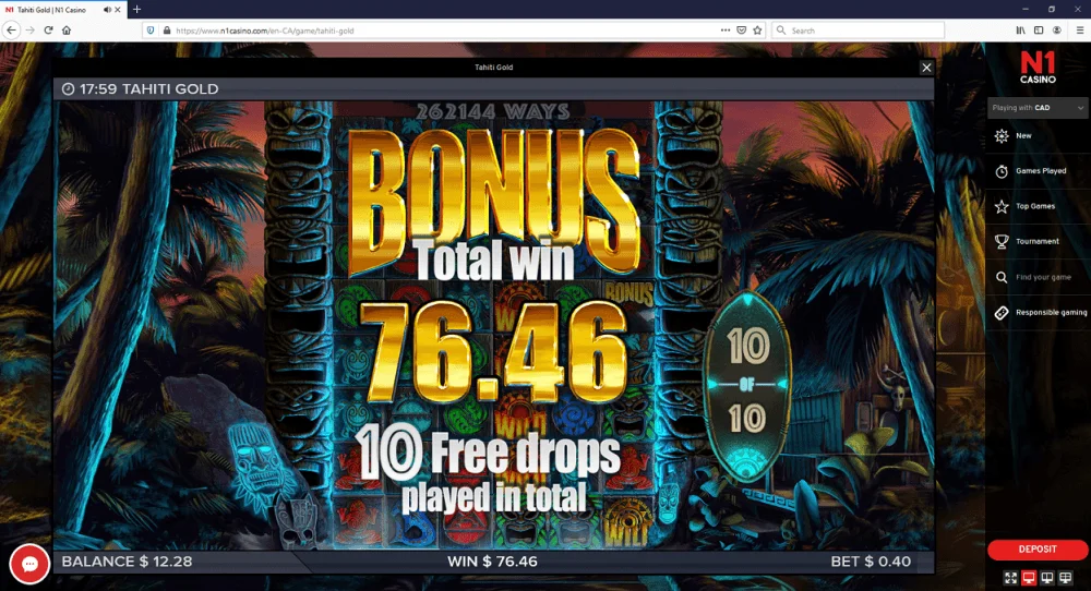 N1casino_191x_resized65_Tahiti_Gold_20191029.webp