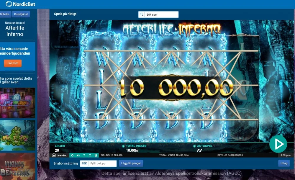 Nordicbet - Afterlife Inferno 4 wilds.webp