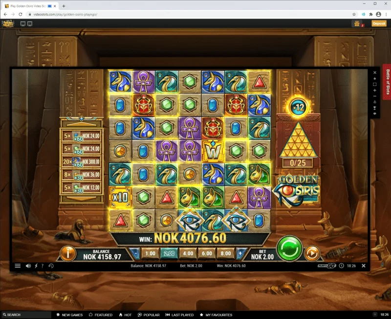 Play Golden Osiris Video Slot Free at Videoslots.com - Google Chrome 18.12.2020 18_26_59.webp