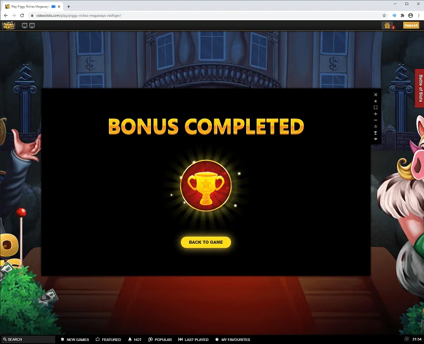 Play Piggy Riches Megaways Video Slot Free at Videoslots.com - Google Chrome 27.08.2020 21_55...webp
