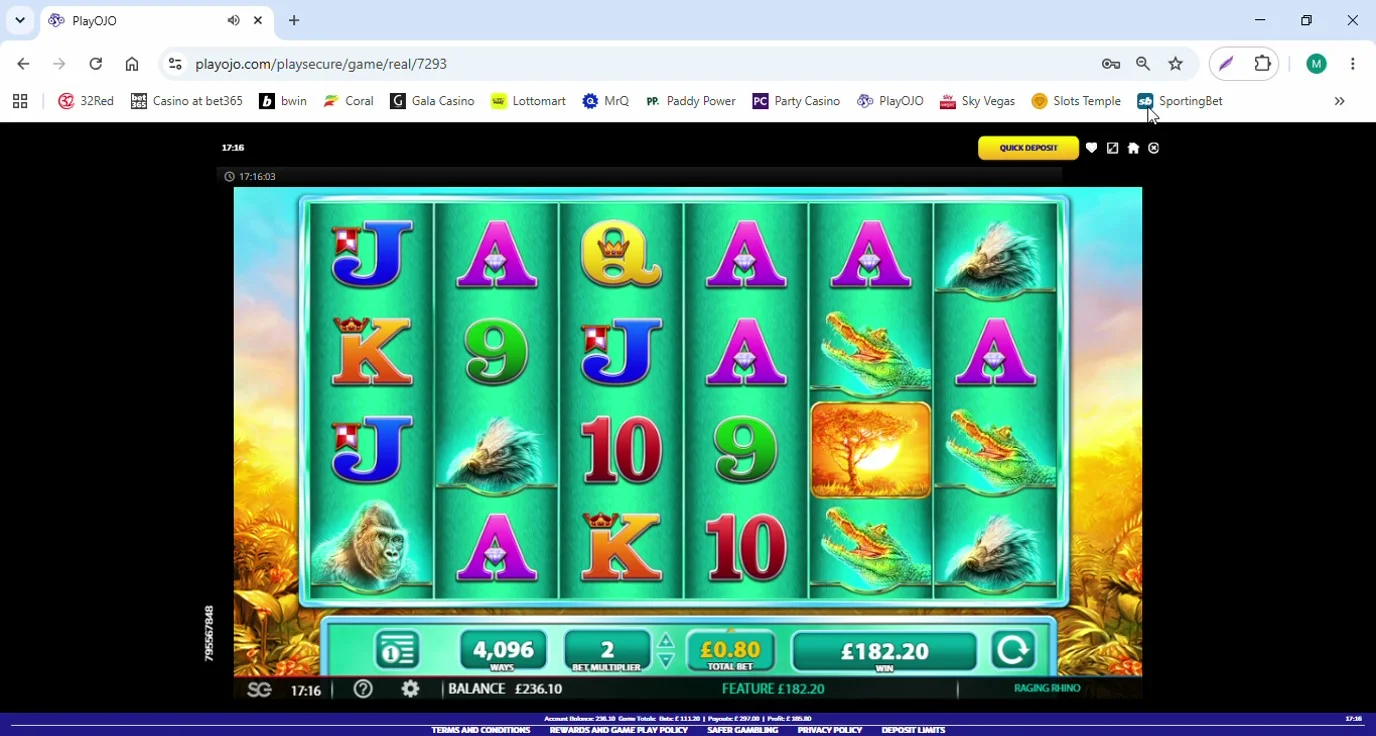 ragingrhinoplayojoFSroundtotalwin227.75xbetPOSTEDONCMWCCOMP.webp