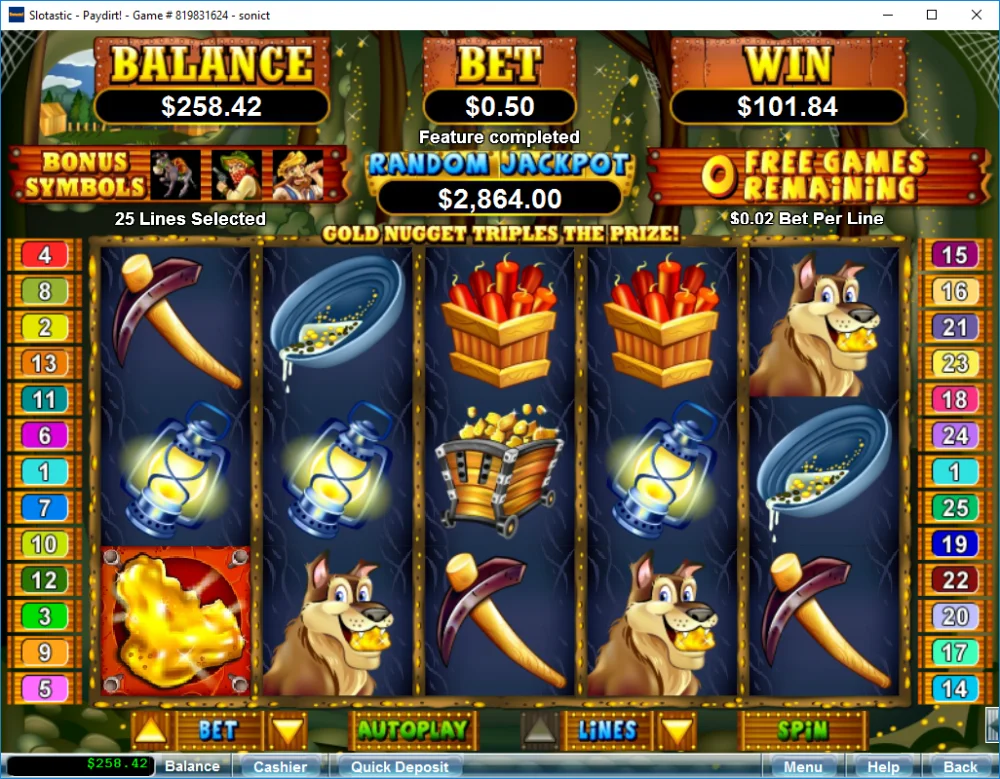Slotastic_204x_Strikeitlucky_3wilds_Paydirt_20181228.webp