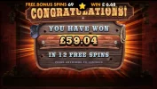 free spins 147x Wild West Gold.webp