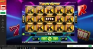 Twin Spins - Rizk - BIG WIN BET £0.25 WIN £97.20 - 388x stake.webp
