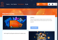 LoyalCasino Promotions 2 Desktop Device View