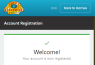 LuckyEmperor Registration Form Step 2 Mobile Device View