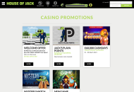 HouseOfJack Promotions Desktop Device View