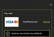 HouseOfJack Payment Methods Mobile Device View