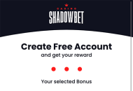 Shadowbet Registration Form Step 3 Mobile Device View