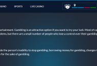 Webbyslot Responsible Gambling Information Desktop Device View