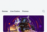 Bitcasino Homepage 2 Mobile Device View 