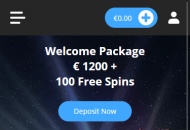 Bcasino Homepage Mobile Device View 
