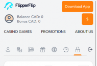 FlipperFlip Responsible Gambling Settings Mobile Device View 