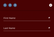 GoldenEuro Registration Form Step 1 Mobile Device View