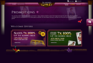 Alladins Gold Promotions Desktop Device View