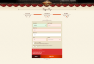 HighNoonCasino Registration Form Step 3 Desktop Device View