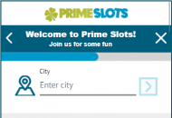 Primeslots Registration Form Step 9 Mobile Device View