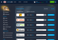 Webbyslot Payment Methods Desktop Device View