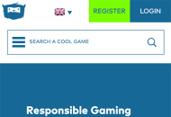 YetiCasino Responsible Gambling Information Mobile Device View