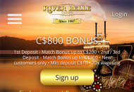 RiverBelle Homepage 2 Mobile Device View 
