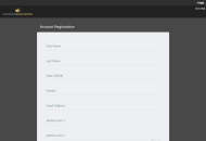 CasinoKingdom Registration Form Desktop Device View