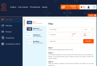 LoyalCasino Payment Methods Desktop Device View