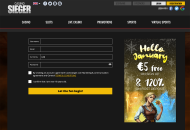 CasinoSieger Registration Form Step 1 Desktop Device View 