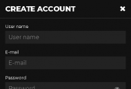 EnergyCasino Registration Form Step 1 Mobile Device View 