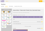 LokiCasino Payment Methods Desktop Device View