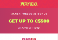 Maneki Registration Form Step 1 Mobile Device View 