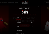 Oshi Registration Form Step 1 Desktop Device View 