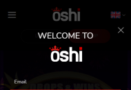 Oshi Registration Form Step 1 Mobile Device View 