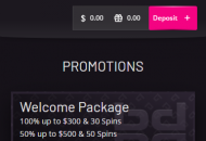 PlayGrand Promotions Mobile Device View