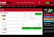 Powerplay Payment Methods Desktop Device View