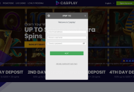 Casiplay Registration Form Step 1 Desktop Device View 