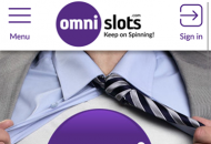 Omnislots Responsible Gambling Information Mobile Device View
